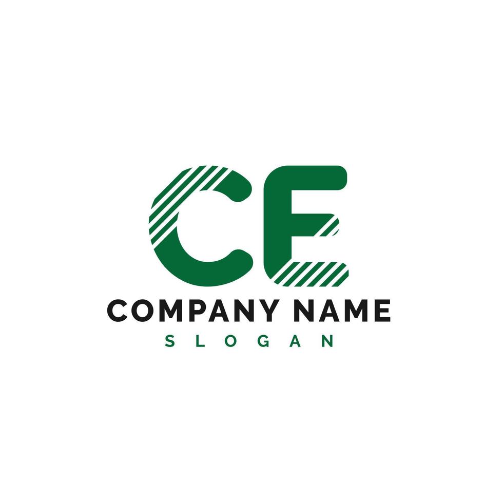 CE Letter Logo Design. CE letter logo Vector Illustration - Vector