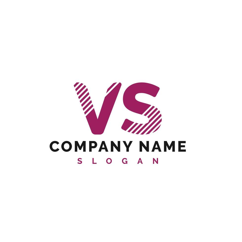 VS Letter Logo Design. VS Letter Logo Vector Illustration - Vector