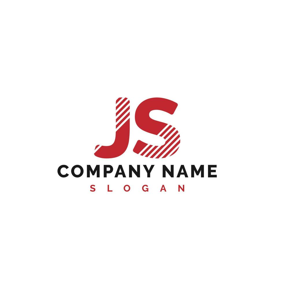 JS Letter Logo Design. JS letter logo Vector Illustration - Vector