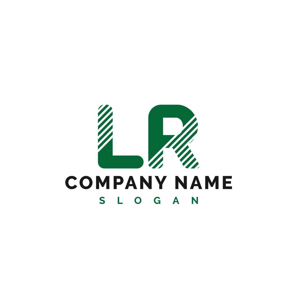LR Letter Logo Design. LR letter logo Vector Illustration - Vector