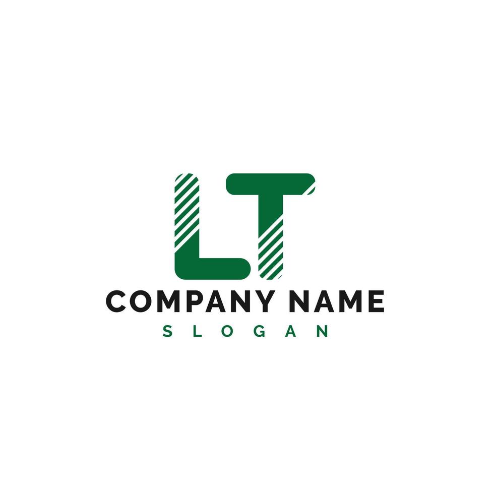 LT Letter Logo Design. LT letter logo Vector Illustration - Vector