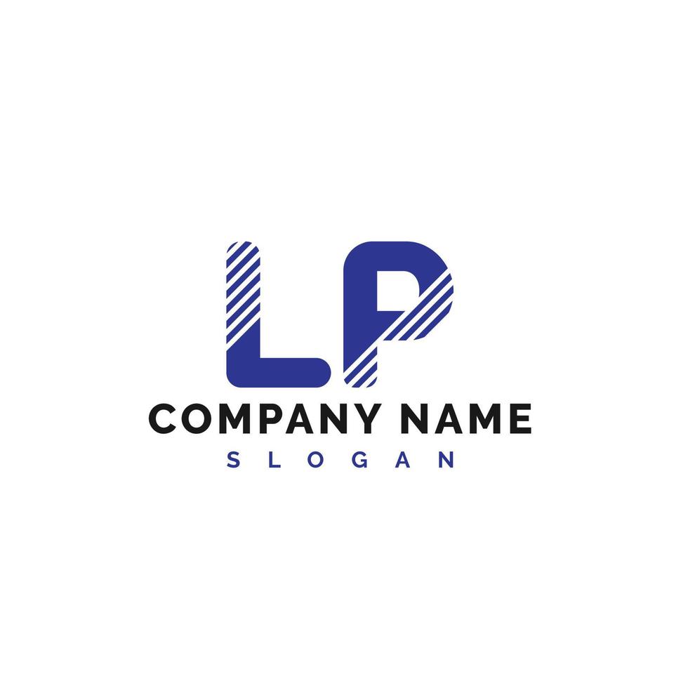 LP Letter Logo Design. LP letter logo Vector Illustration - Vector