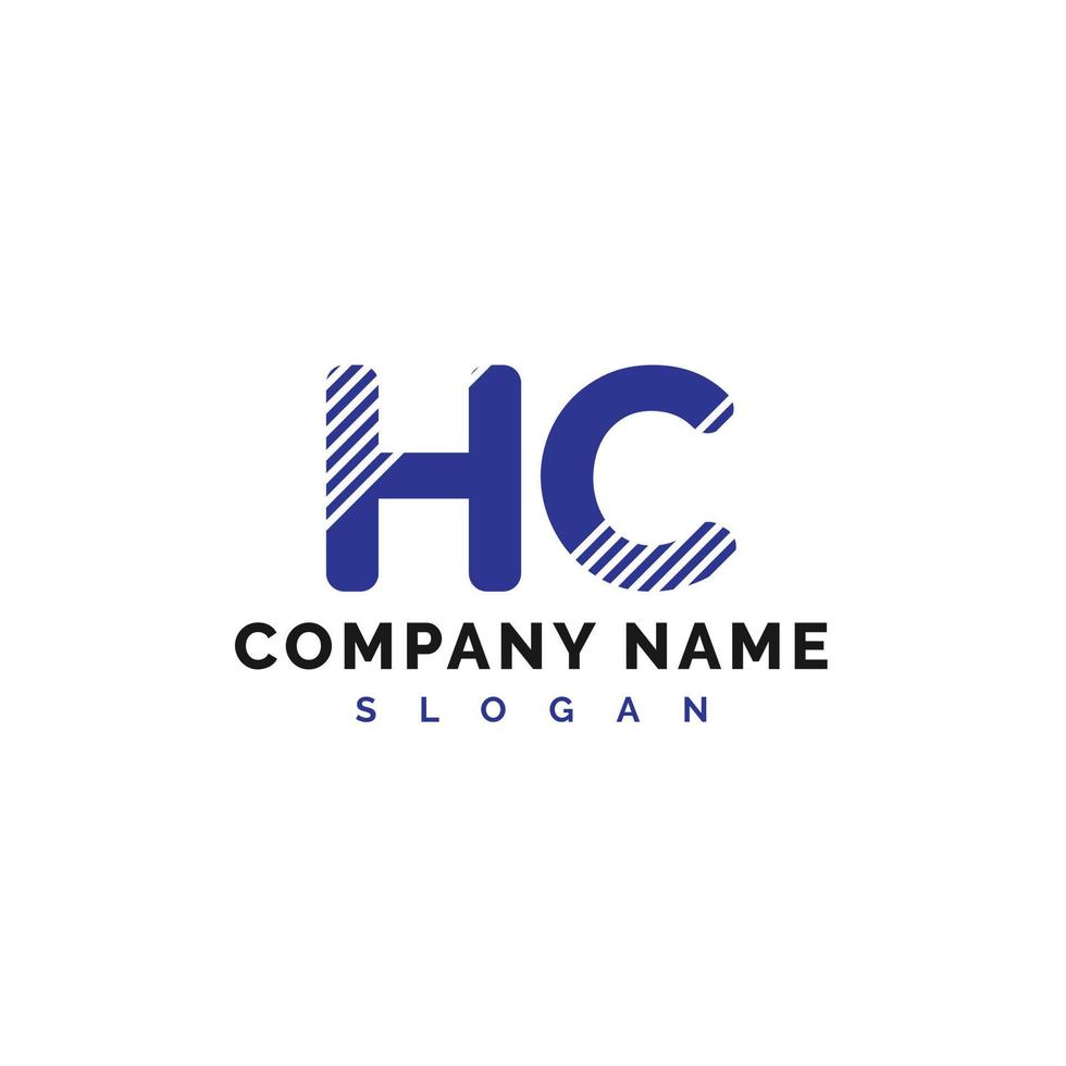 HC Letter Logo Design. HC letter logo Vector Illustration - Vector