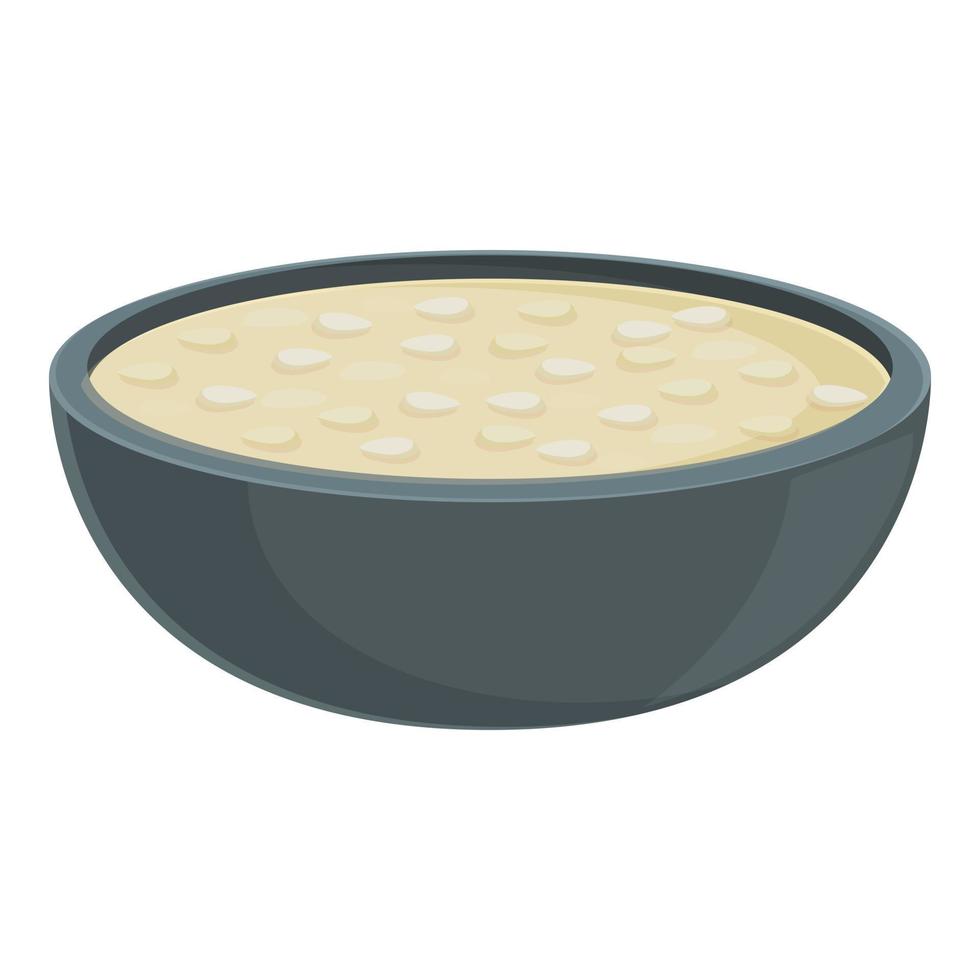 vector de dibujos animados de icono de comida de sopa. plato asiático