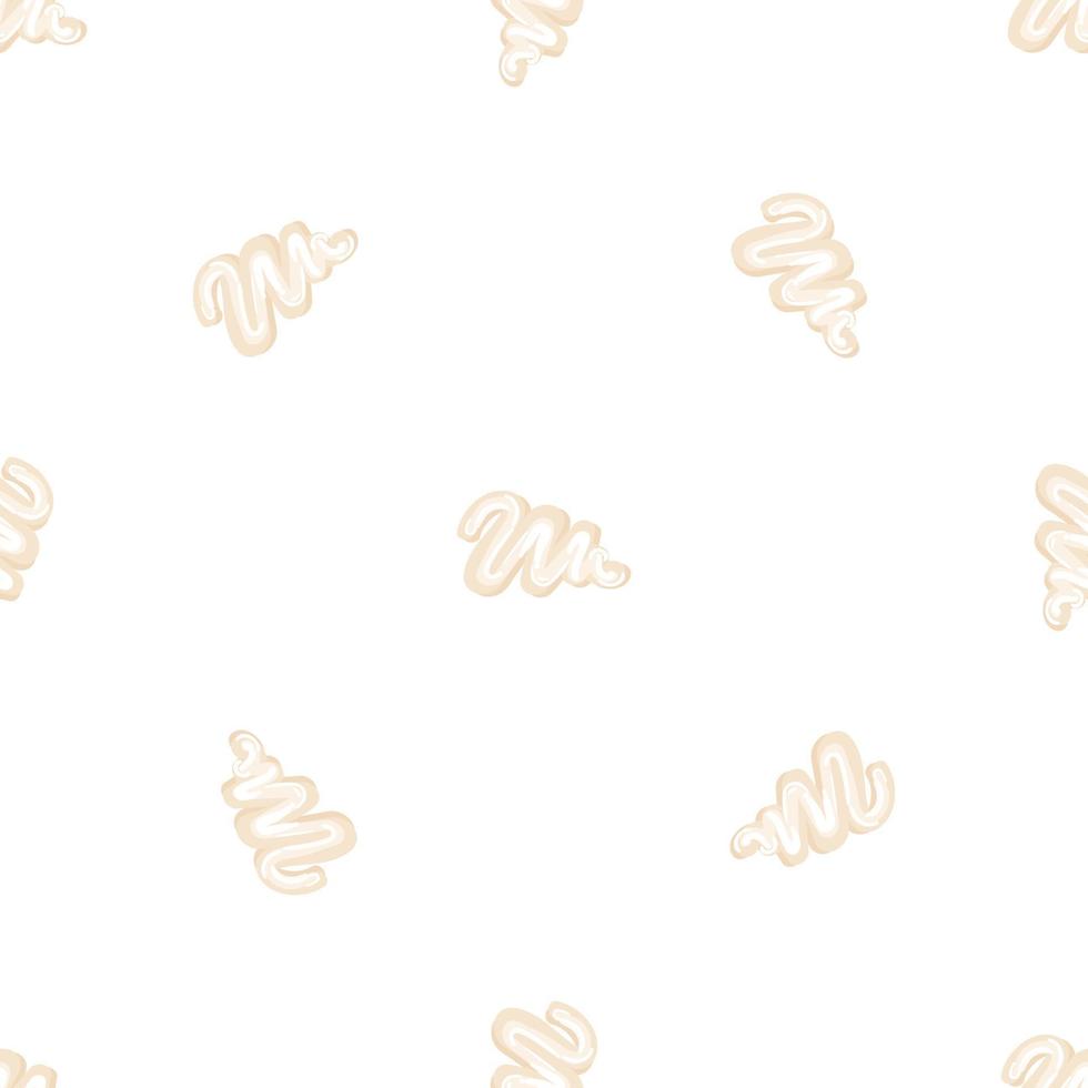 Burger mayonnaise pattern seamless vector