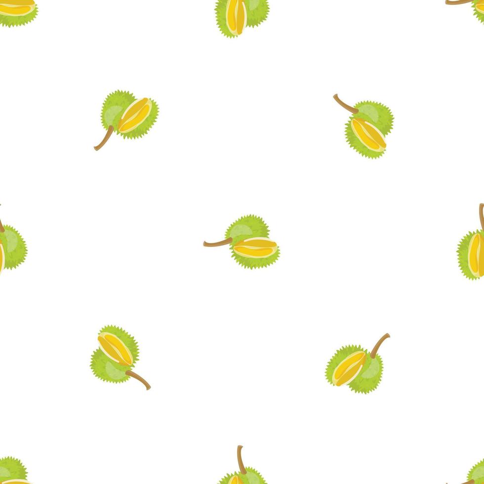 Durian food pattern seamless vector