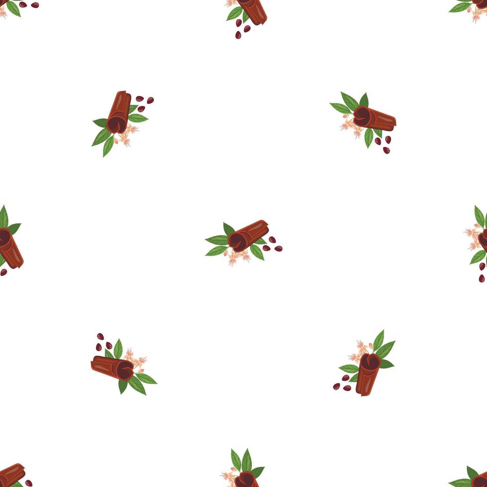 Cacao butter pattern seamless vector