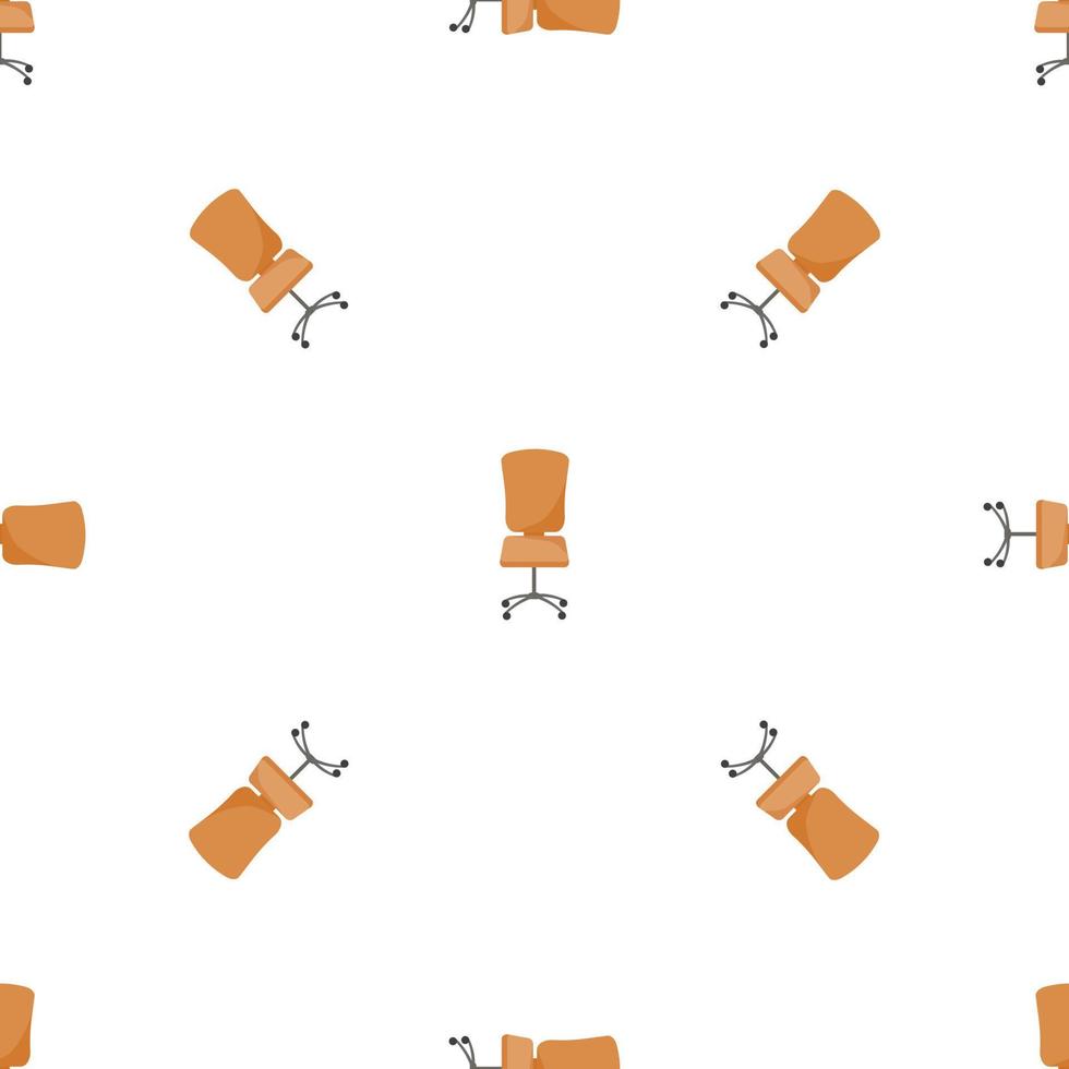 Armchair pattern seamless vector