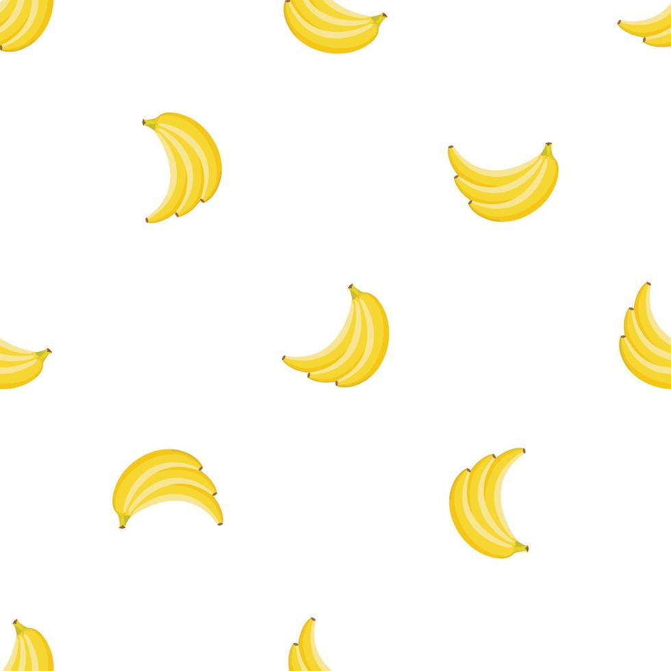 Fresh banana pattern seamless vector