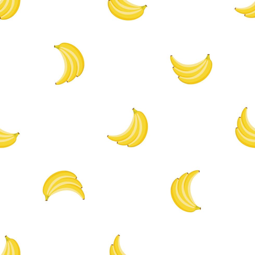 Fresh banana pattern seamless vector