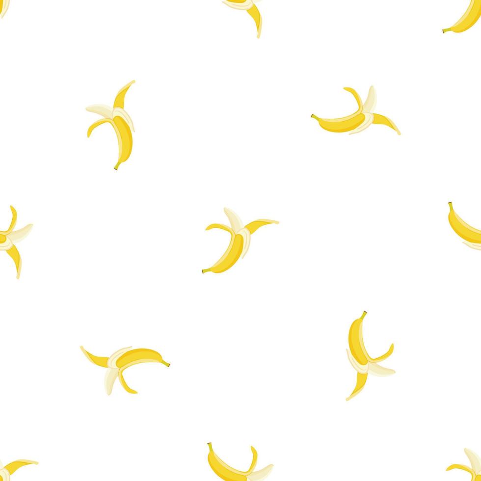 Fresh banana pattern seamless vector