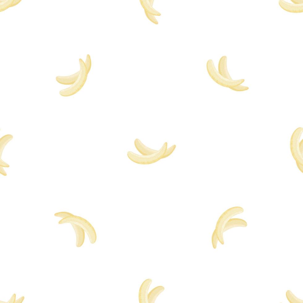 Clean banana pattern seamless vector