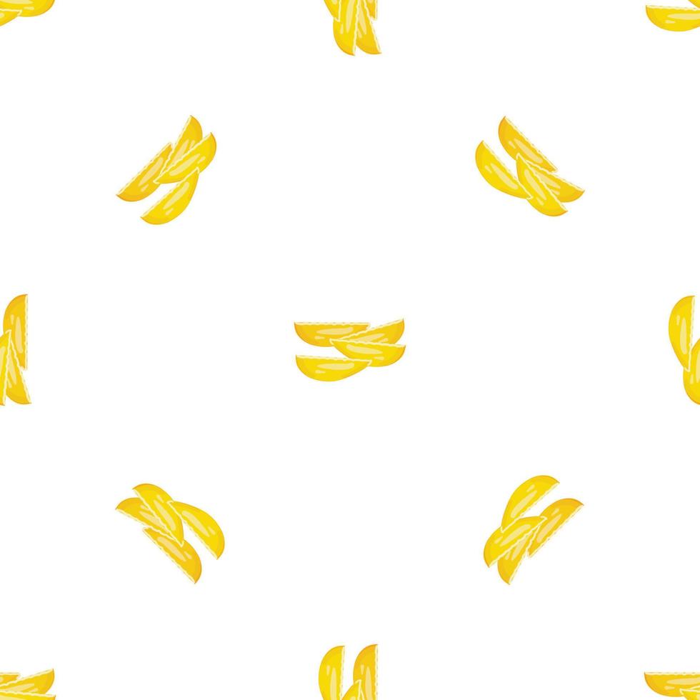 Pieces of mango pattern seamless vector