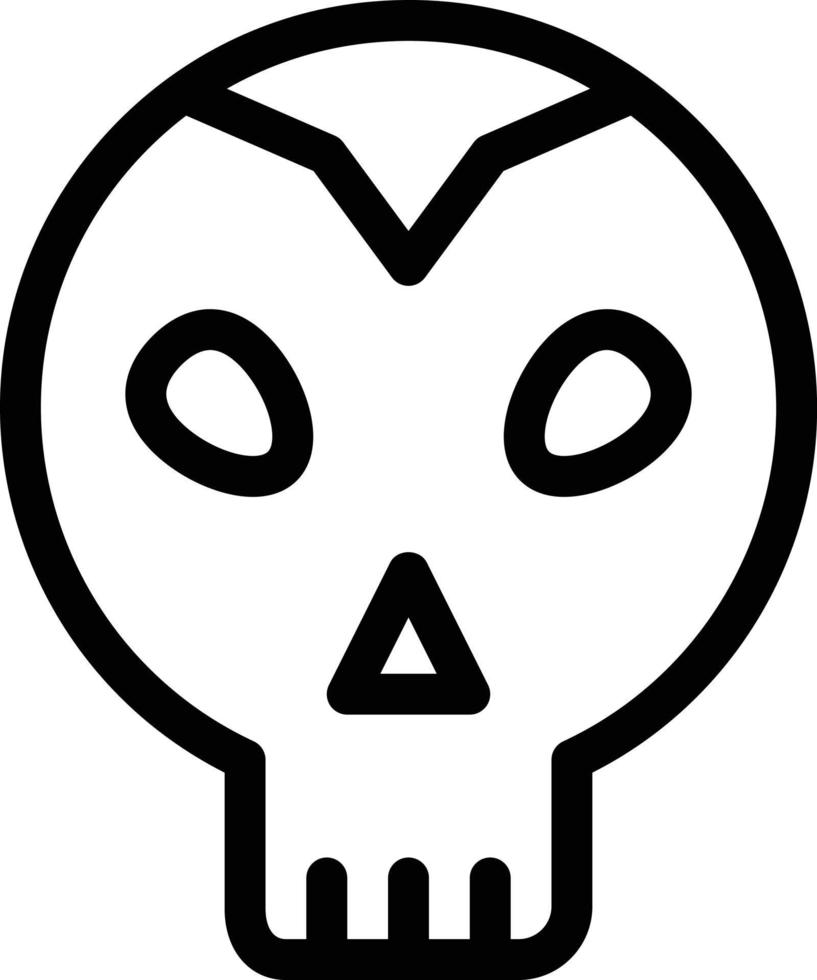 skull vector illustration on a background.Premium quality symbols.vector icons for concept and graphic design.