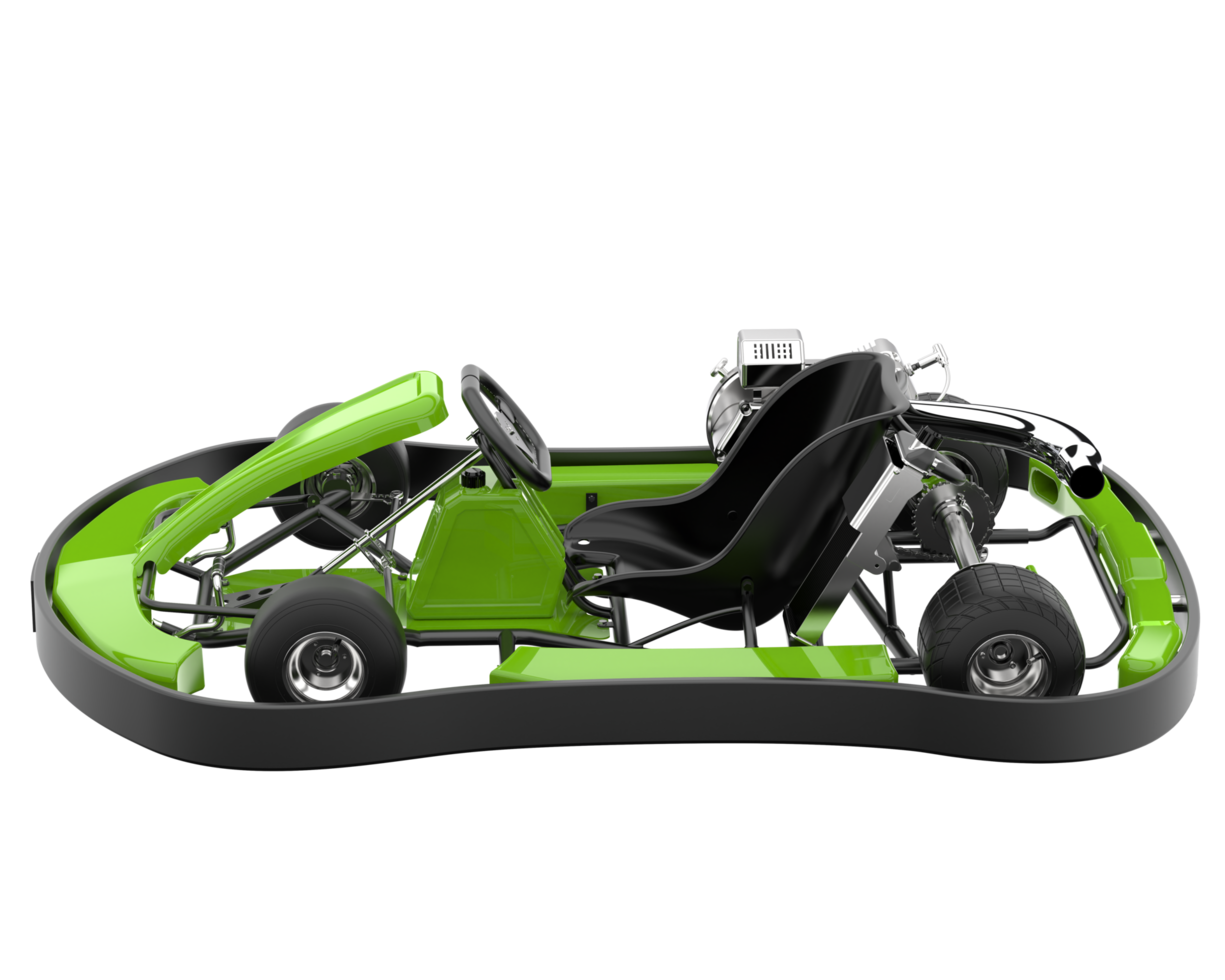 Modern car isolated on transparent background. 3d rendering - illustration png