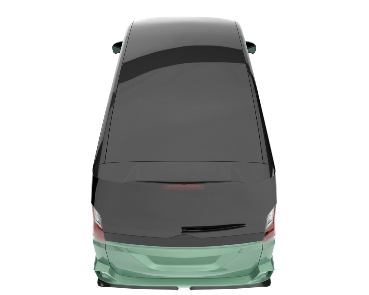 Modern car isolated on transparent background. 3d rendering - illustration png