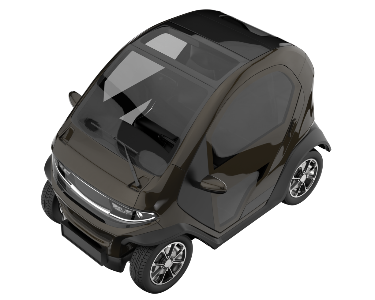 Modern car isolated on transparent background. 3d rendering - illustration png