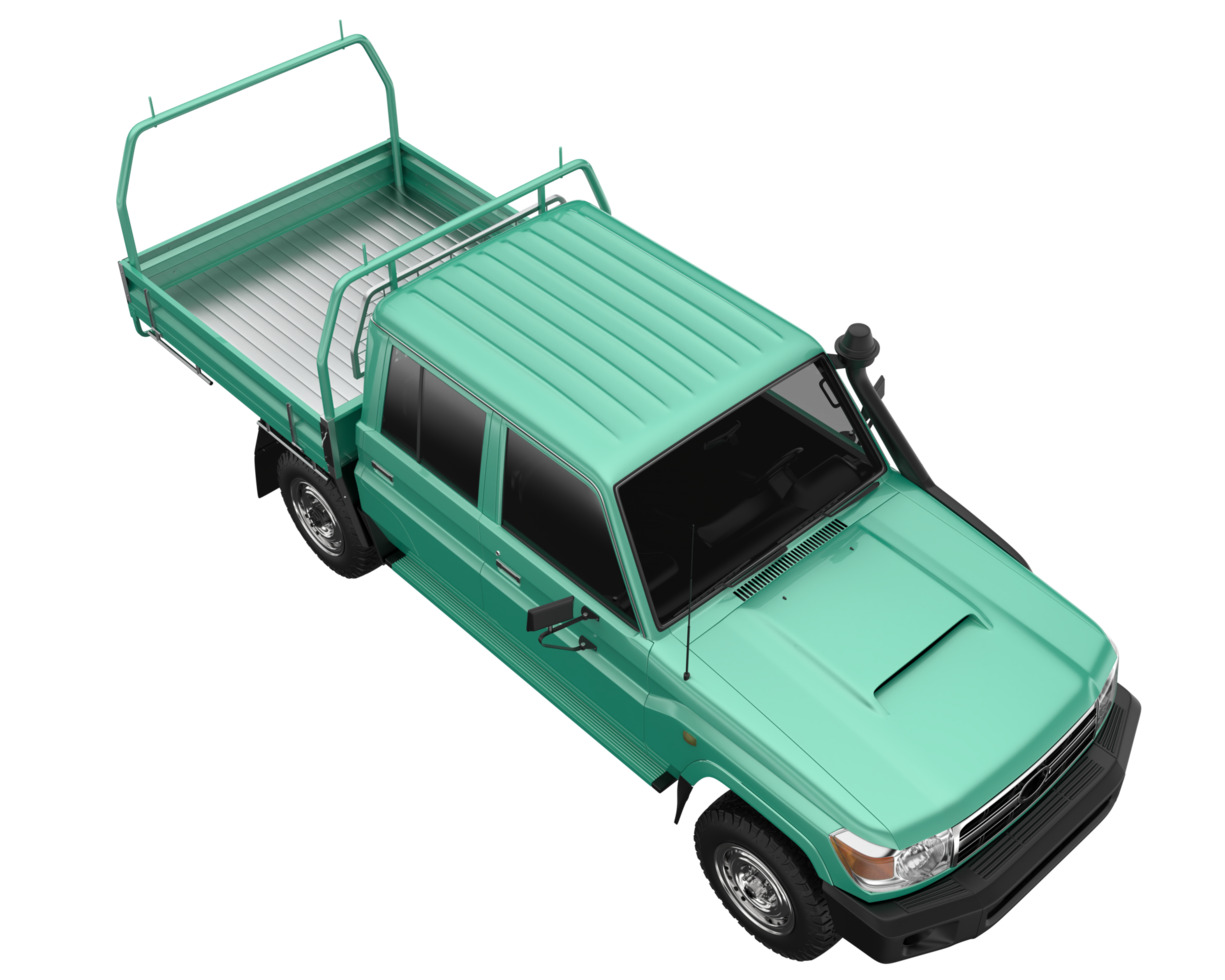 Race car isolated on transparent background. 3d rendering - illustration png
