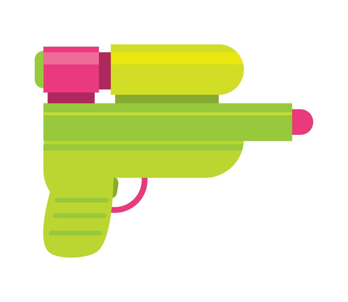 water gun toy icon vector