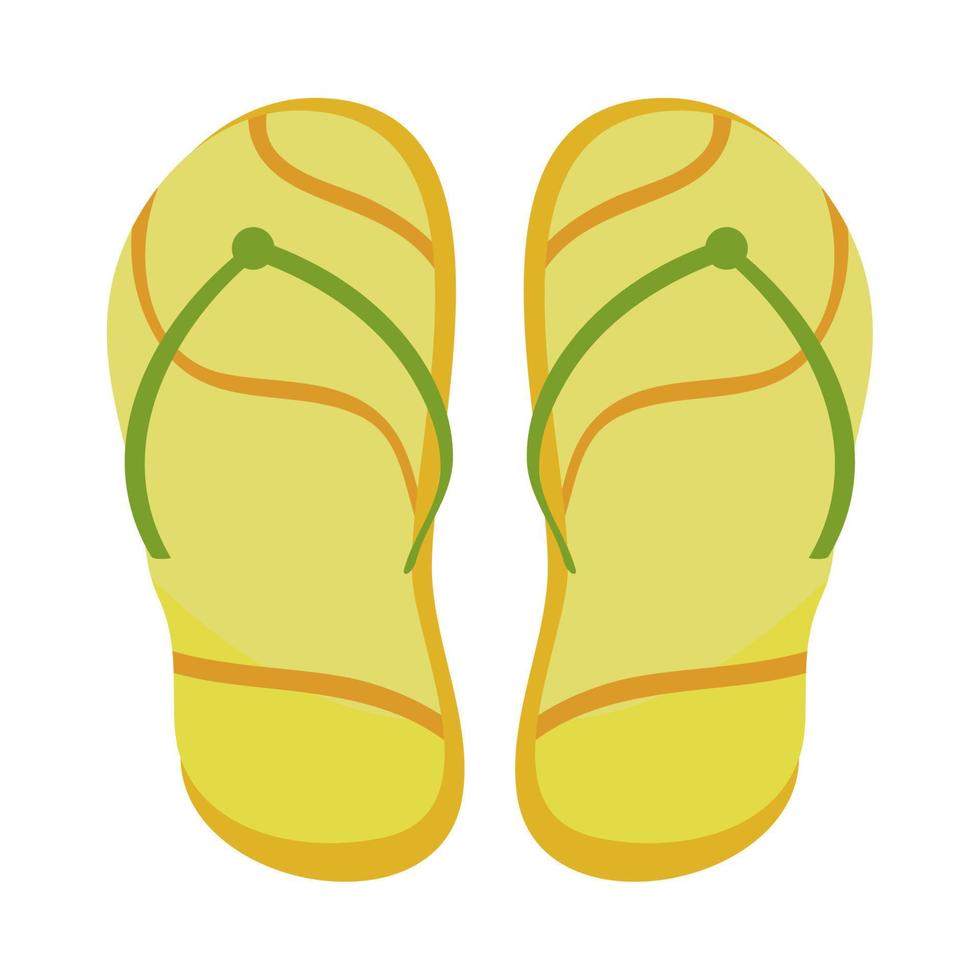 flip flops icon vector