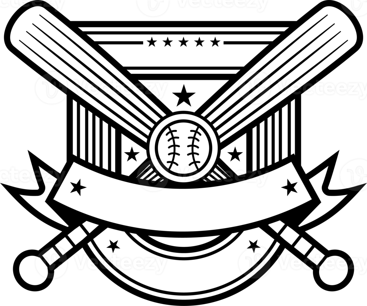 sport baseball bastone Vintage ▾ logo emblema pipistrelli distintivo png