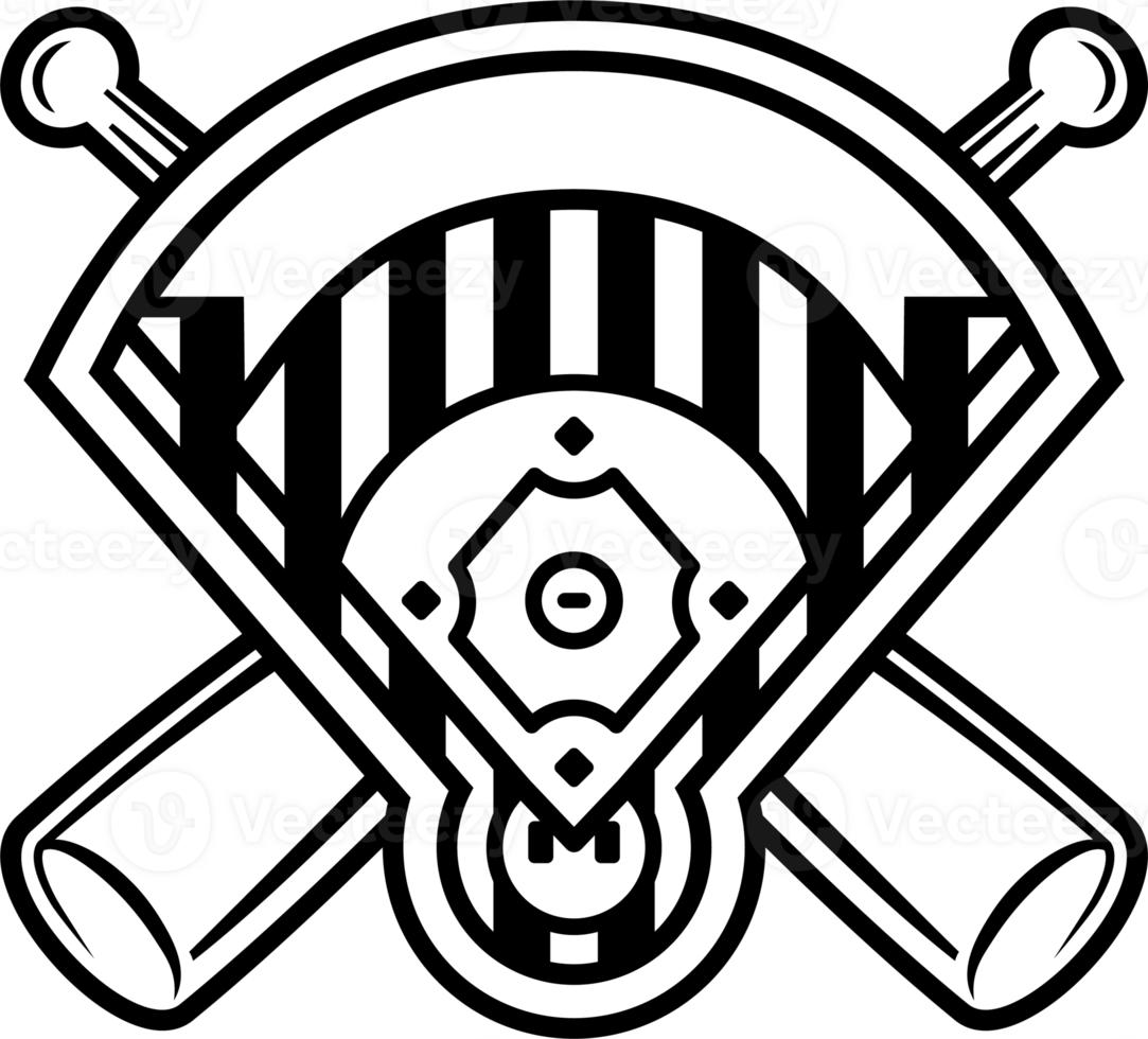 Sport Baseball Stick Vintage Logo Emblem Bats Badge png