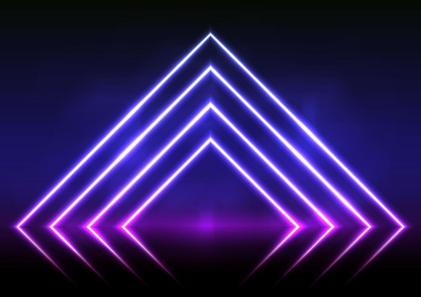Futuristic cyber technology entrance neon light background vector
