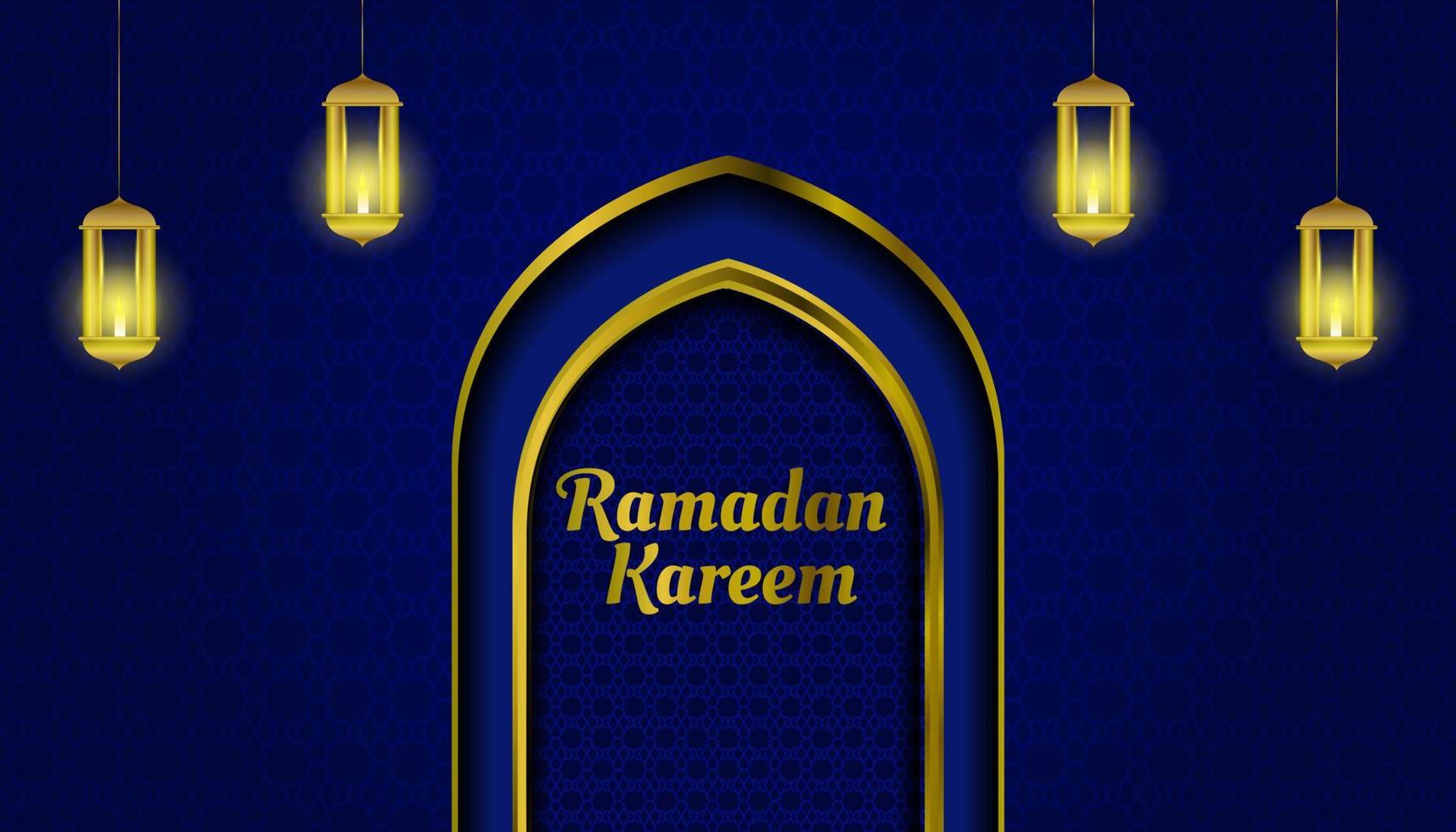 ramadan kareem greeting card background,banner background design vector illustration