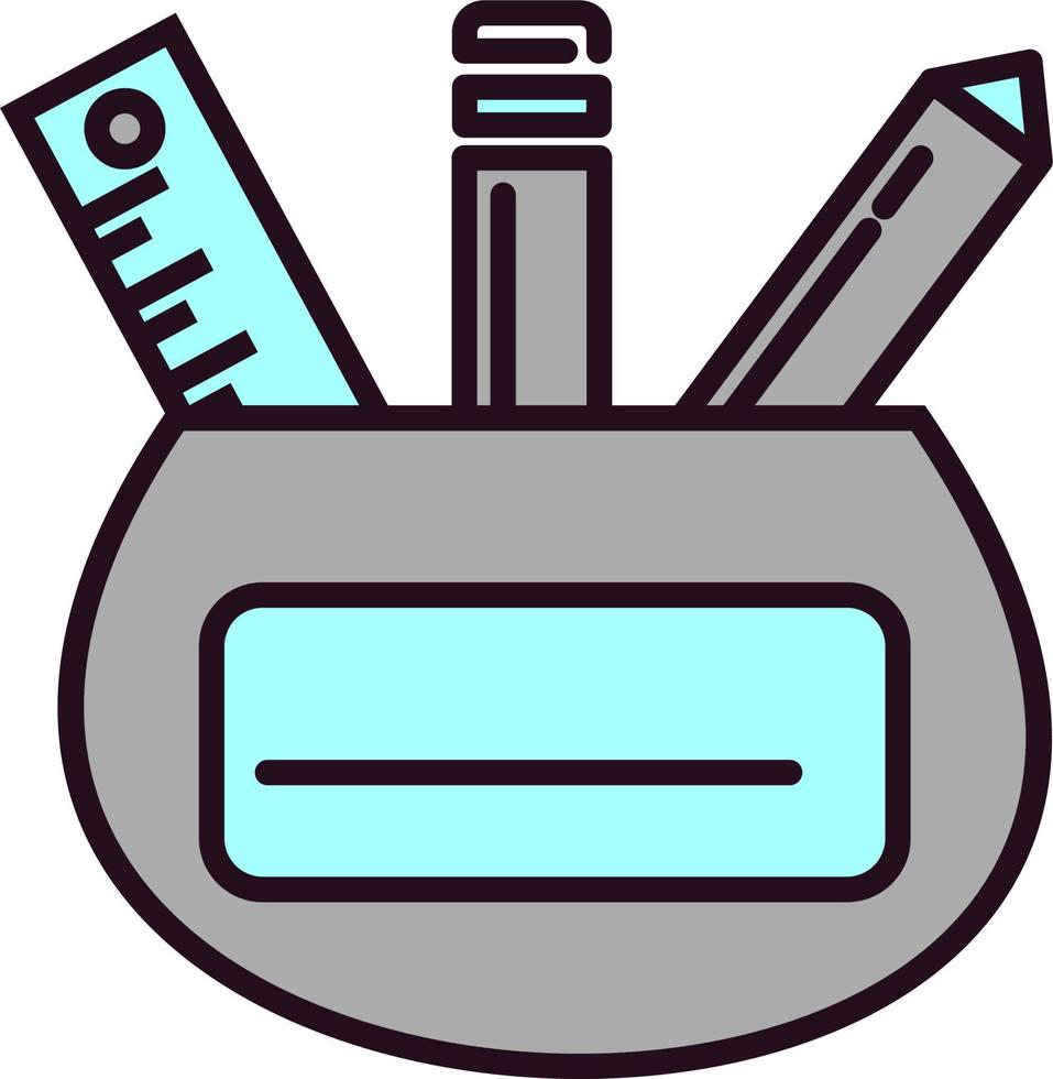 Pencil box Vector Icon