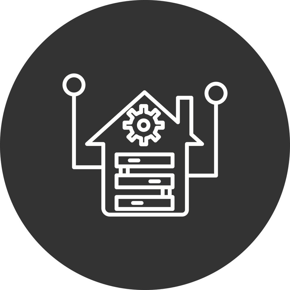 Data Warehouse Vector Icon