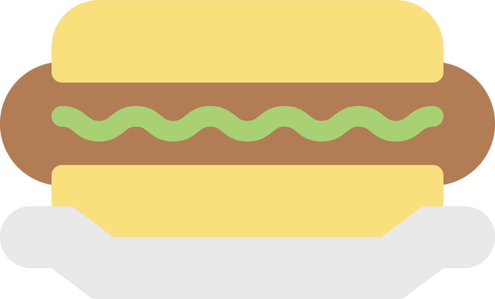 hotdog vector illustration on a background.Premium quality symbols.vector icons for concept and graphic design.