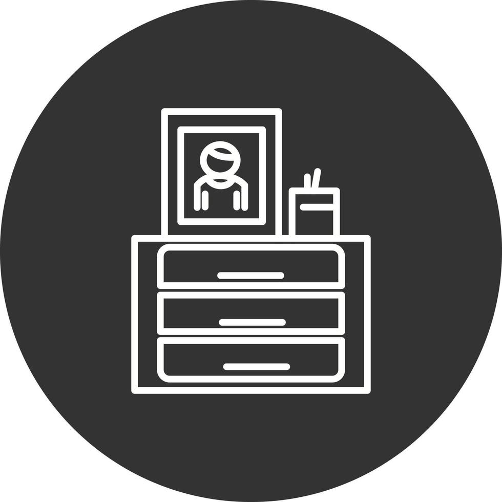 Chestofdrawers Vector Icon