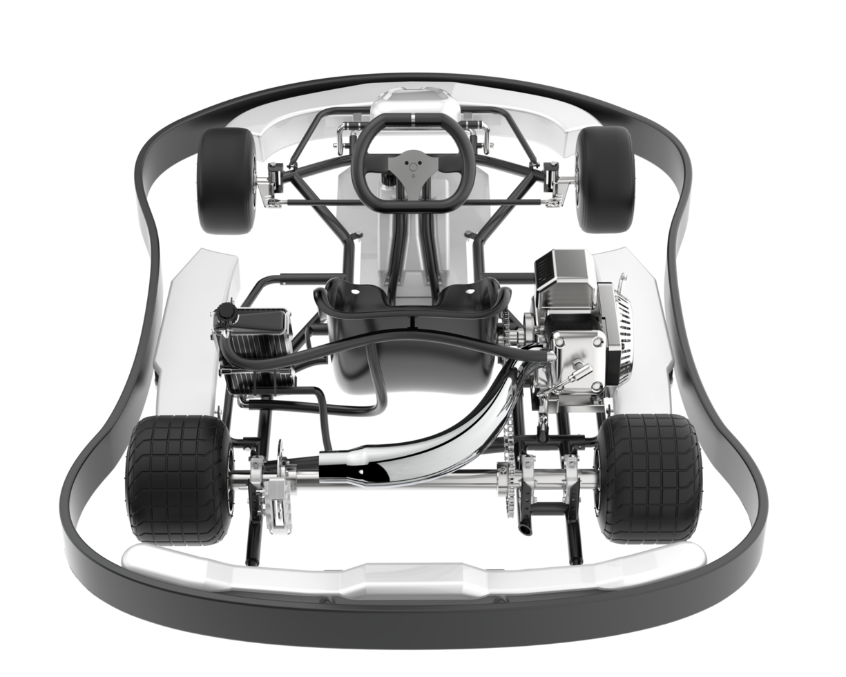 modern bil isolerat på transparent bakgrund. 3d tolkning - illustration png