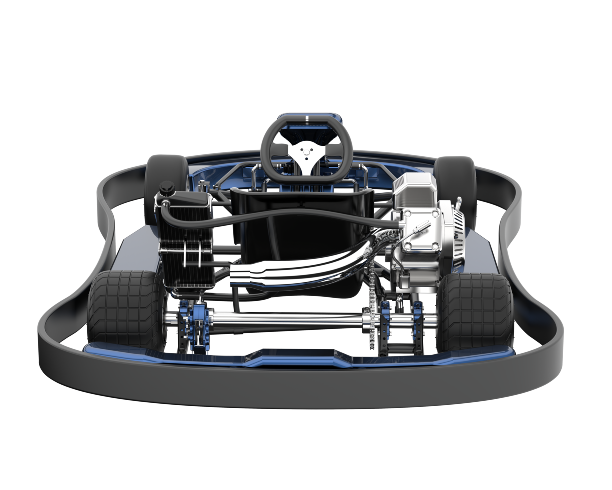 voiture moderne isolée sur fond transparent. rendu 3d - illustration png