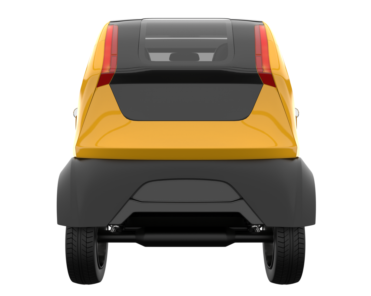 Modern car isolated on transparent background. 3d rendering - illustration png