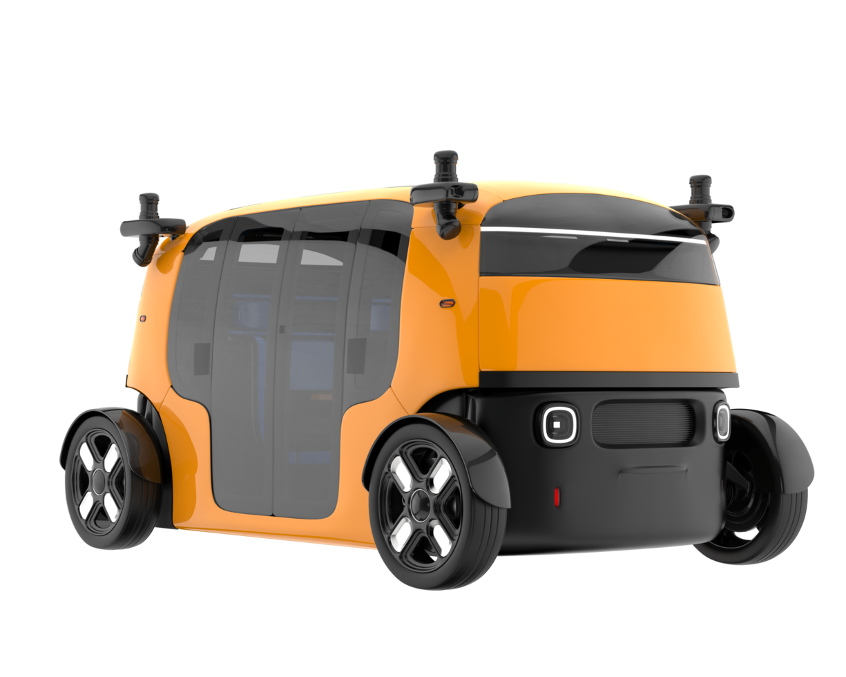 Modern car isolated on transparent background. 3d rendering - illustration png
