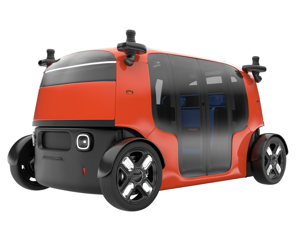 Modern car isolated on transparent background. 3d rendering - illustration png