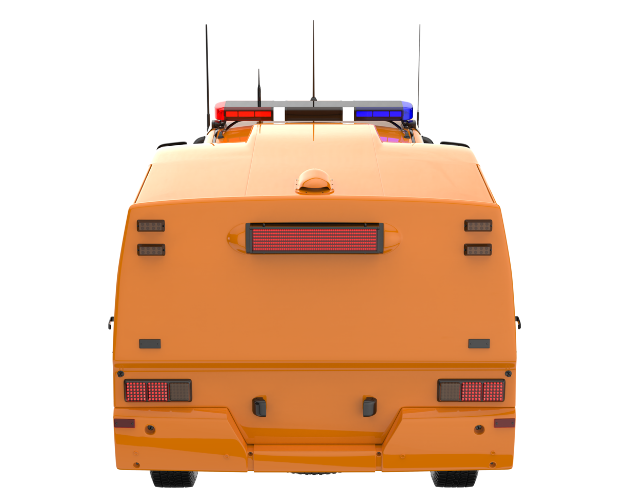 Pickup truck isolated on transparent background. 3d rendering - illustration png
