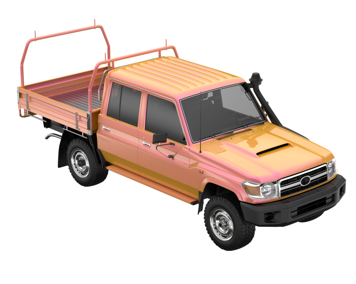 Race car isolated on transparent background. 3d rendering - illustration png