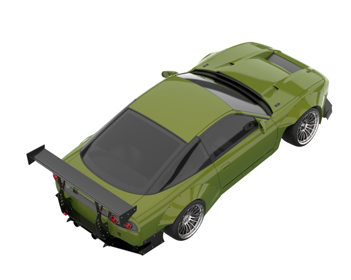 Realistic SUV isolated on transparent background. 3d rendering - illustration png