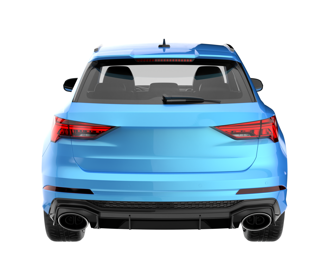 Realistic SUV isolated on transparent background. 3d rendering - illustration png