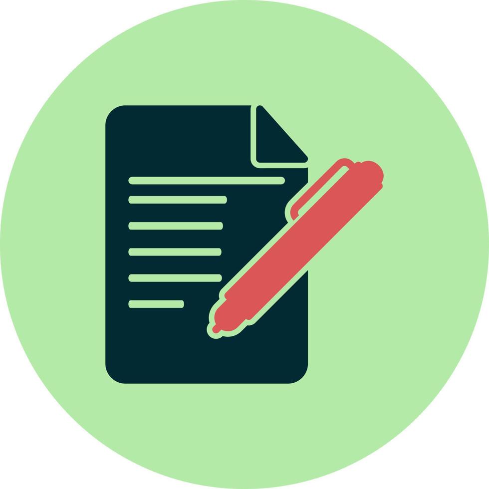 Write Vector Icon