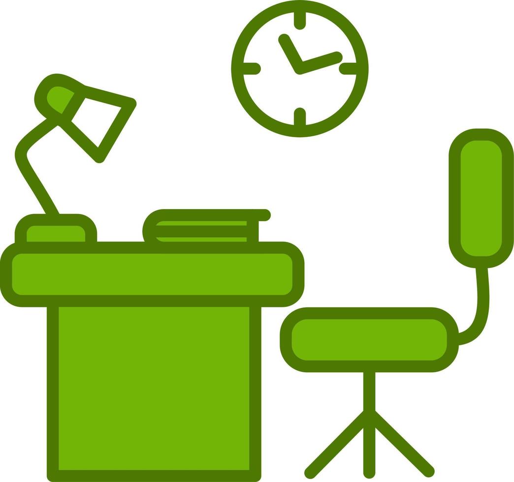 Work place Vector Icon