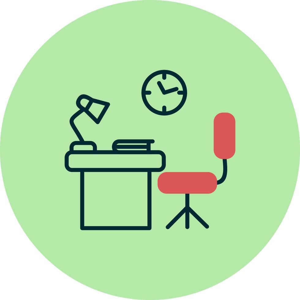Work place Vector Icon