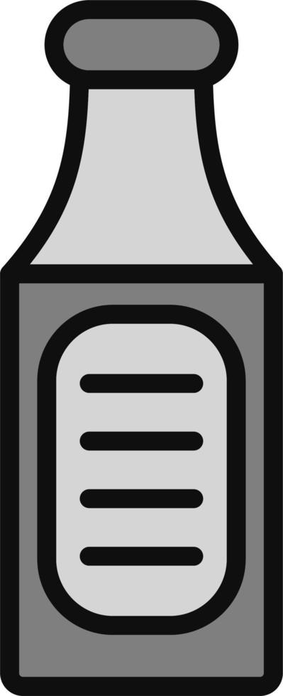 icono de vector de botella de leche