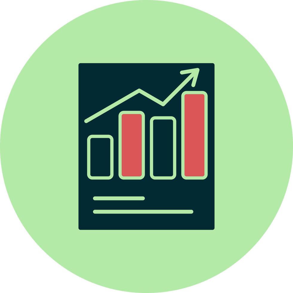 Sale report Vector Icon
