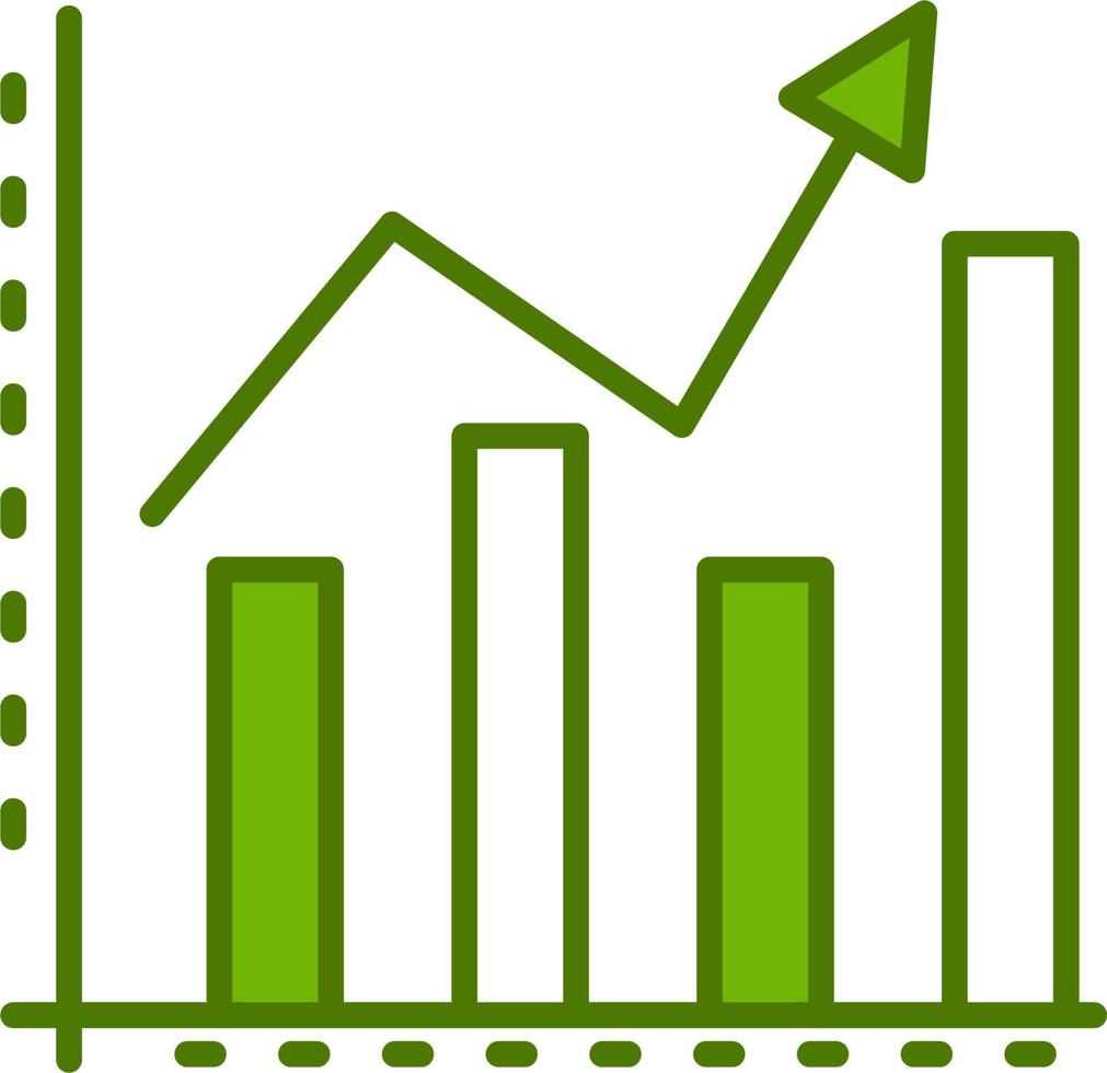 Bar chart Vector Icon