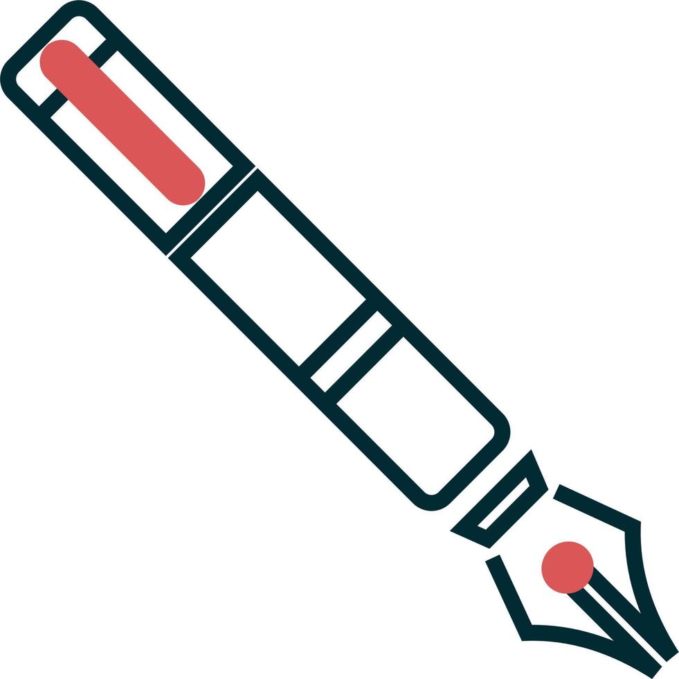 Fountain pen Vector Icon