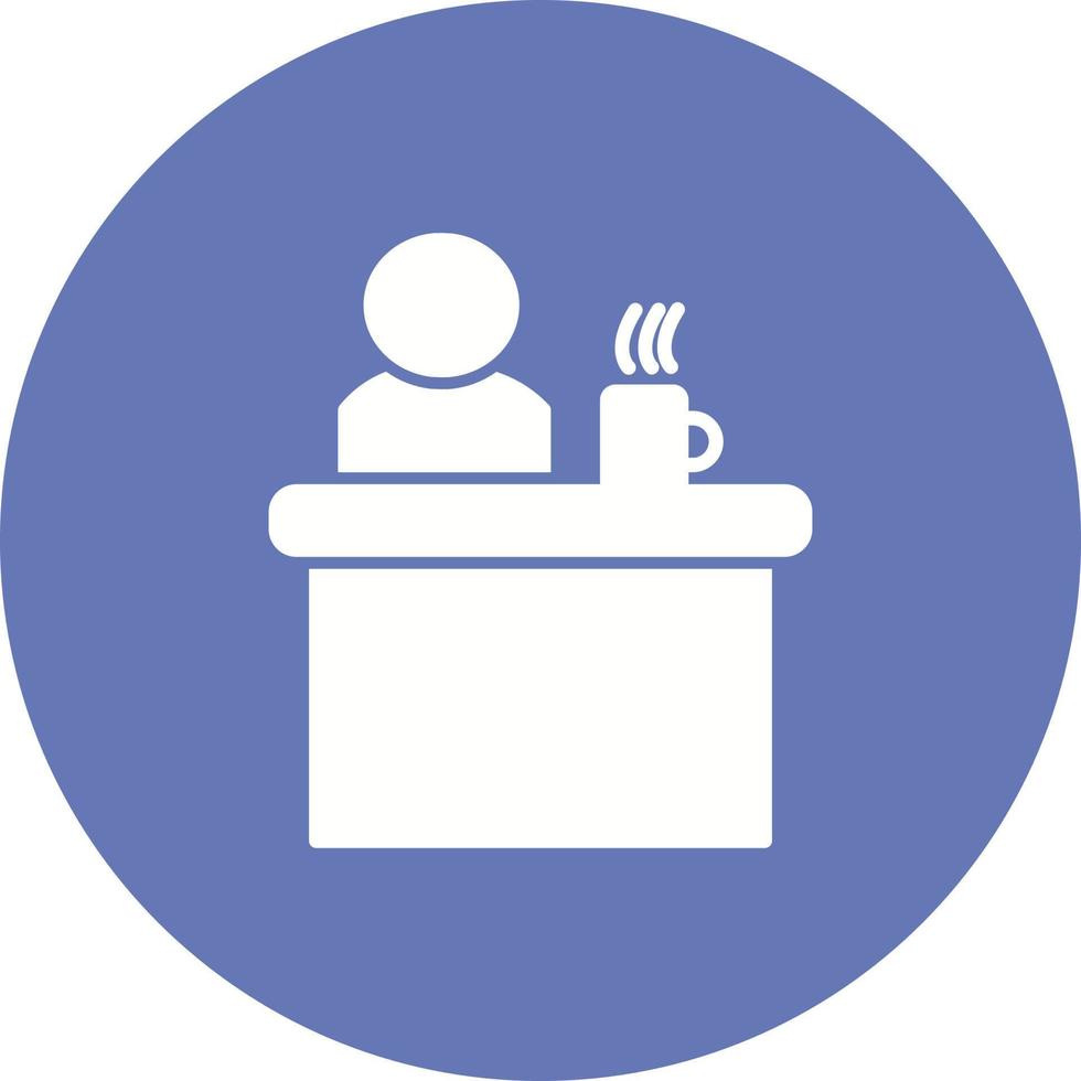 Desk Vector Icon