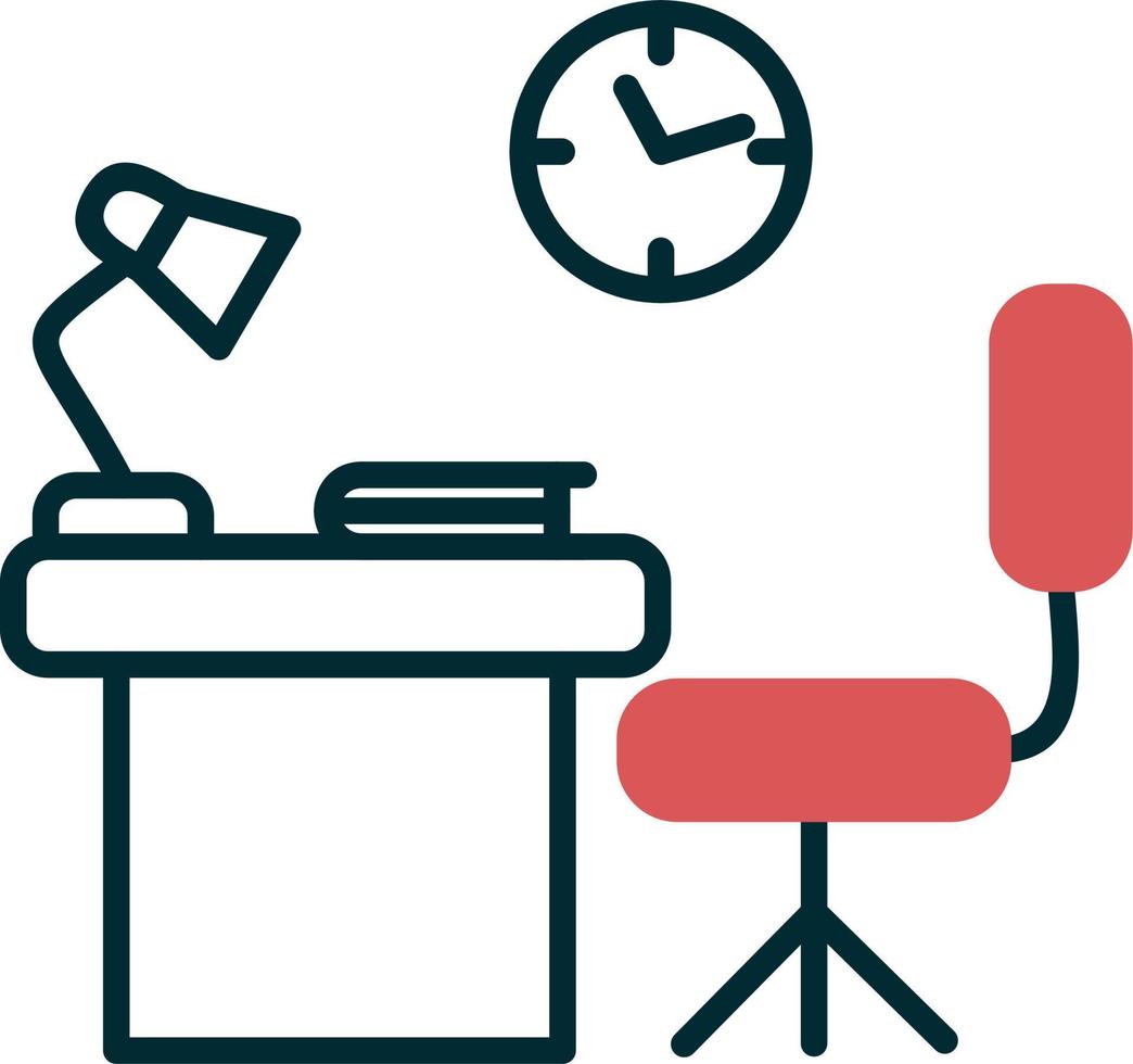 Work place Vector Icon